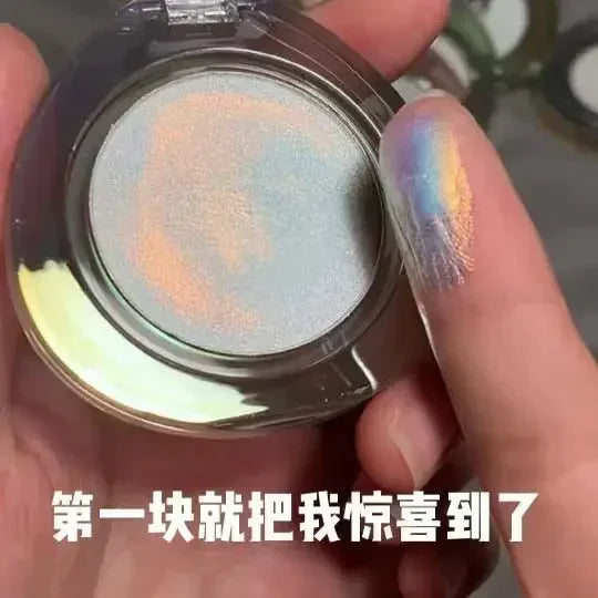 Single Highlighter Palette Chameleon Highlighter Contour Glitter Polarising Natural Long-Lasting Rare Beauty Makeup Cosmetics