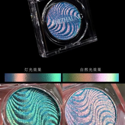 Chameleon Eyeshadow Powder Monochrome Matte Shimmer Metallic Glitter Gothic High Gloss High Colors Fine Flash lasting Eye Makeup