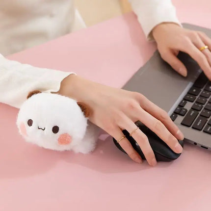 New Cute Bubu Dudu Plush Toy Kawaii Anime Panda Plushie Throw Pillow Home Decor Sleeping Companion Doll for Adults Gifts