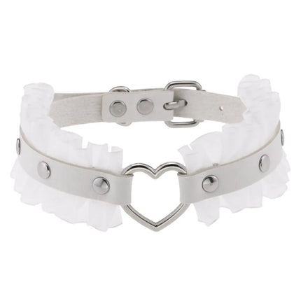 Sex Adult Products SM Sex Toy BDSM Female Leather Eye Mask & Heart Collar Cosplay Adult Mask Game Masquerade Party Face Masks