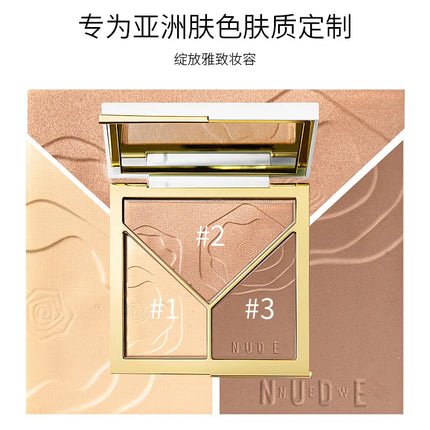 NEW 3D Bronzer Highlighter For Face Makeup Stick Cream Texture Contour iluminador Makeup Highlighter Bronzer Abiraterone acetate