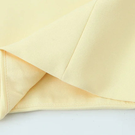 WOMAN 2025 Bow Crop Top Woman Yellow Sexy Backless Top Women White Sleeveless Tops for Women Summer Camisole Bustier Top Female