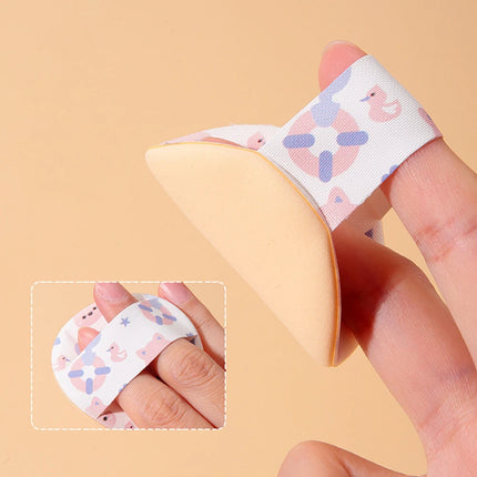 Cartoon Cat Air Cushion Powder Puff Wider Hand Inserted Makeup Sponge for Facial Skin Care