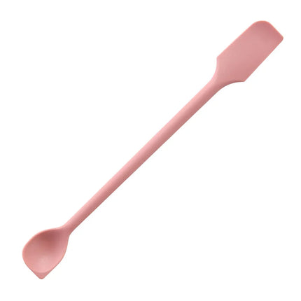 Silicone Spatula Set Double-Headed Scraper Cosmetic Jam Cream Deep Bottle Mini Spatula Lengthened Small Tip Spa Makeup Tool
