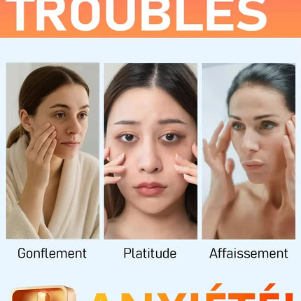 Eye cream to eliminate dark circles and eye bags, nourishing the skin around the eyes to make you look younger.