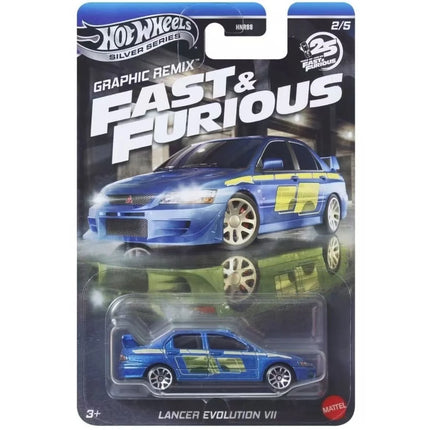 2026 New Hot Wheels Hnr88 Silver Series 25Th Fast & Furious Tokyo Drift Set Nissan/Monter Carlo/Road Runner 1:64 Diecast Car Model Authentic Holiday Birthday Gift