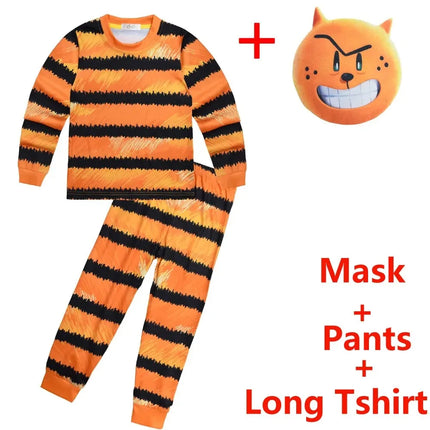 Dog Man Children's Clothes Kids Evil Petey Cat Dogman Cosplay Costume Baby Girls Homewear Boys Nightwear Pajamas Girls Pyjamas