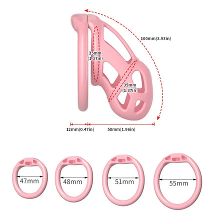2026 Men Silicone Chastity Cage Cock Lock Penis Ring Sex Toys For Sissy Men Stretcher BDSM Gay Erotic Urethral Device Adult