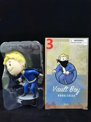 Anime Bobblehead Cute Vault Boy Full Set Action Figure Toys Collection Model Doll Desktop Ornament Display Boy Gifts
