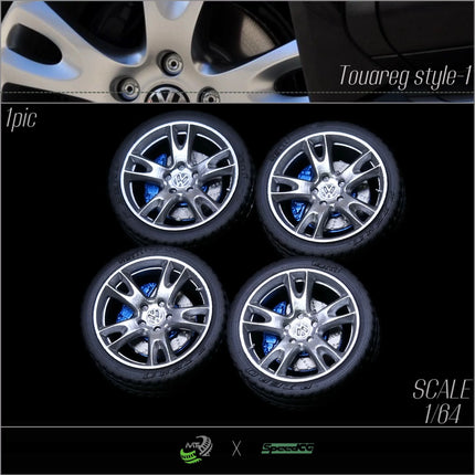 SpeedCG Model 1:64 Wheel Tire Diameter 12/11.4/11/10.5/10/9.4mm Car Model Modified Accessories Tires