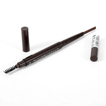 Double Ended Eyebrow Pencil Waterproof Long Lasting Eyebrow Enhancers Eye Makeup Cosmetic Tools with Brush Brow Extension Pencil