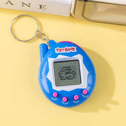 Transparent Case 168 in 1 Tamagotchi Pet Game, Nostalgic Pixel Virtual Cyber Digital Electronic Pet Toy, Mini Portable Funny
