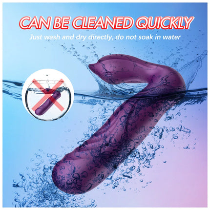 App Remote Telescopic Wearable Vibrator 10 Vibrating Thrusting G Spot Dildo with Liquid Silicone Vaginal Massage Adult Sex Toys