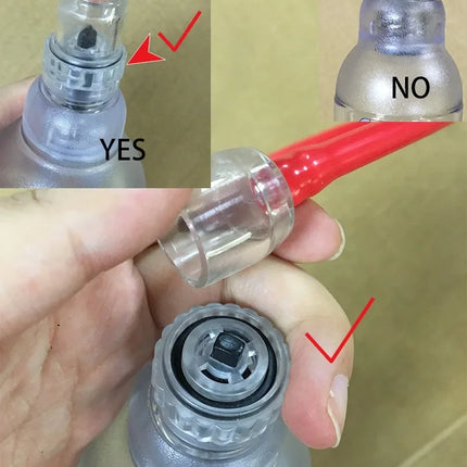 Penis Water Pump Accessories Handball pump with tube for X30 X40 X7 X9 Penis enlargment vacuum kit belt valve sex tool toys men