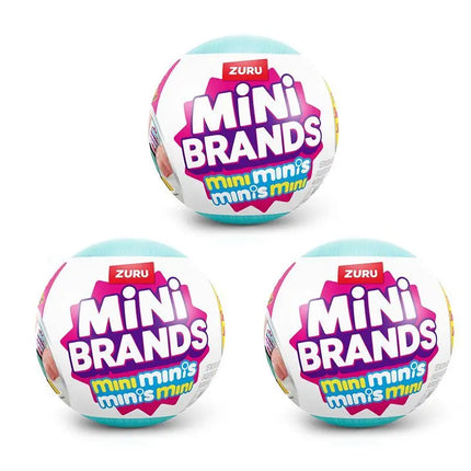 Zuru MIni Fridge Surprise Ball Mystery Blind Box Mini Brands Miniature Figure Collectible Desktop Decor Play House Kids Toy Gift