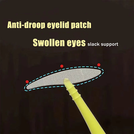 Lace Self-Adhesive Invisible Double Eyelid Tape 72-256 Stickers Eyelid Waterproof Fiber Stickers Women Make Up Eyelid Stickers