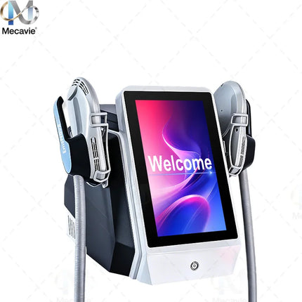 2026 NEW Multi Function MECAVIE 2 Handles Magnetic Slimming Lose Weight EMS Body Shaping Machine Fat Removal muscle Machine