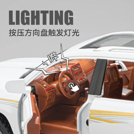 1:24 Prado Off Road SUV Alloy Metal Diecast Model Car Home Decoration Hobby Computer Desktop Ornaments Holiday Present