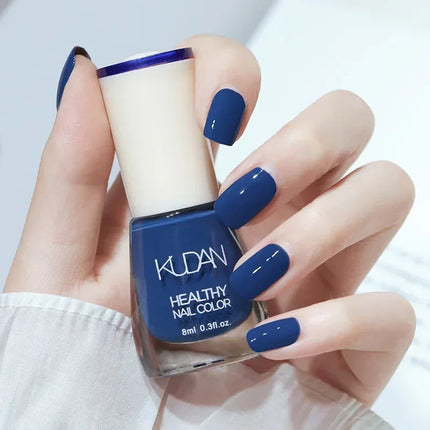8ml Water-based Nail Polish No Baking Long Lasting Semi-permanent Quick Dry non-peelable Nail Varnish DIY Fashion Manicure