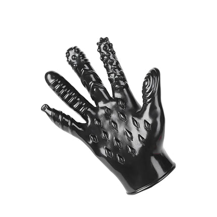 Large Textured Finger Sleeve Adult Sensual Toy Firm Design Powerful Stimulation for Couples Play SM Bondage Gear for Him