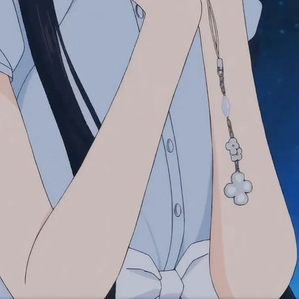 Anime Kimi Ni Todoke From Me to You Keychain Kuronuma Sawako Kazehaya Shouta Cosplay Flower Pendant Phone Key Chain Gifts