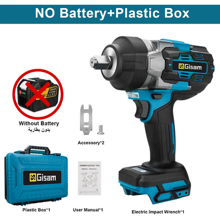 18V Brushless Impact Wrench 2800Nm / Clé à Chocs Brushless 18V