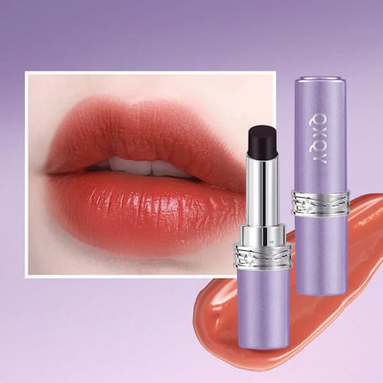Velvet Matte Dark Magic Lipstick Long-Lasting Waterproof Lipstick Hydration Lip Gloss Nourishing Lightweight Smooth Essence Care