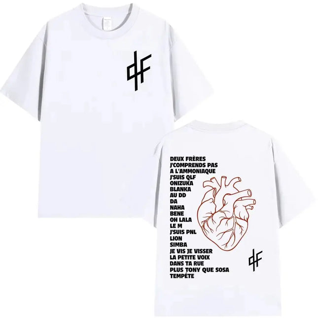 Hip Pop Tshirt Rapper PNL Le Monde Chico Alubm Graphics Print Cotton 2026 New Summer Hip Hop Short Sleeve Fan Gifts Unisex