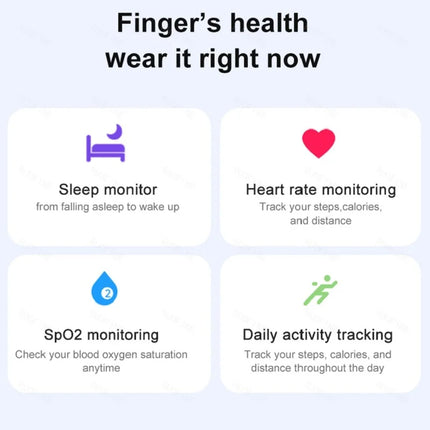 Couple Rings R06 Qring Man Women's Finger Wheel Gift Waterproof 50 Meters Sleep Tracker Electronics Devices R02 R03 Monitor 2024