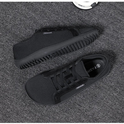 Men's Wide Slip On Minimalist Barefoot Shoes Zero Drop Sole Cross-Trainer Lightweight Breathable Running Walking Shoes Sneaker