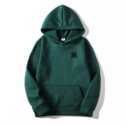 Men's and Women's Casual Fashion Trendy Hoodie Spring and Autumn Outdoor Sweatshirt Popular Font Print Pullover Jacket
