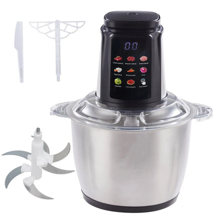 5L Food Blender 500W Powerful Mixer 6 Blades Food Crusher with Stainless Steel Meats Grinders 220V Household Food Processor