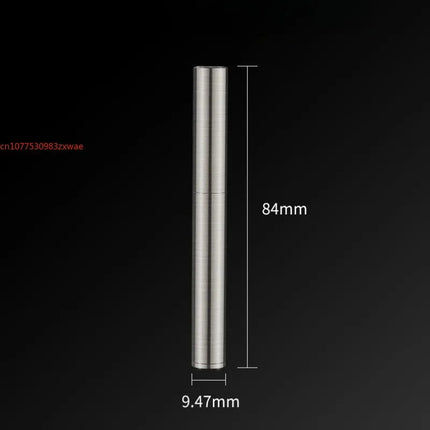 New Brass NunchakuLighter Windproof Mini RetroGrinding Wheel Ignition FlintFireless Men's Smoking ToyGift