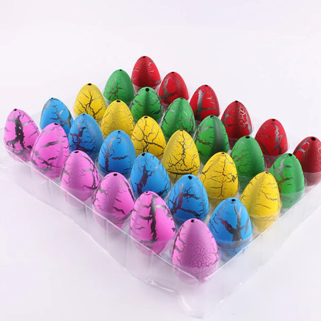 10/20PCS Funny Hatching Dinosaur Eggs Magic Growing Surprise Egg Crack Open Dinosaur Egg Novelty Gag Toy Birthday Party Gift ZYF