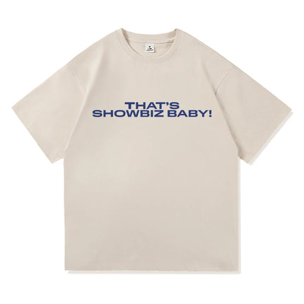 Jade That's Showbiz Baby 2025 New Album T-Shirt Men/Women Clothing Vintage Harajuku High Quality Clothes Cotton T-Shirts for Gift