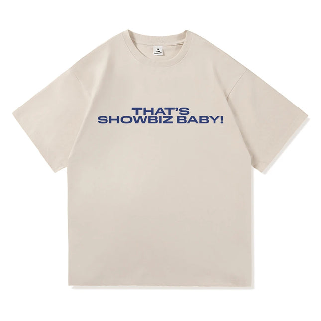 Jade That's Showbiz Baby 2025 New Album TShirt Men/women Clothing Vintage Harajuku High Quality Clothes Cotton TShirts for Gift