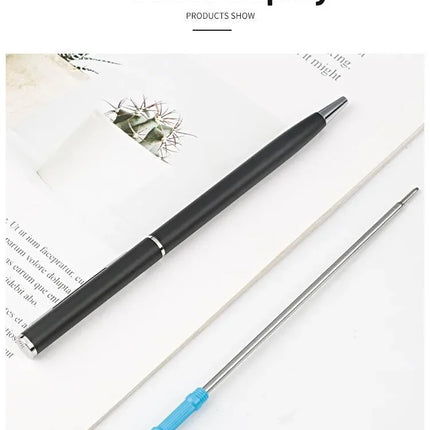 50/5 Pcs/lot L:4.5 in Ballpoint Pen Refills for Cross Pens Medium Point Blue Black Ink School Office Supplies Stationery