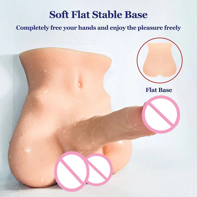 Big Penis Men Ass Realistic Male Butt Sex Dolls With Dildo Female Vagina Masturbator Sex Toys For Women Gay Adult Erotic Games