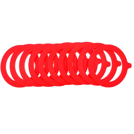 5Pcs Silicone Replacement Gasket Airtight Seals Rings Leak Proof Canning Seals for Glass Clip Top Jars Storage Containers