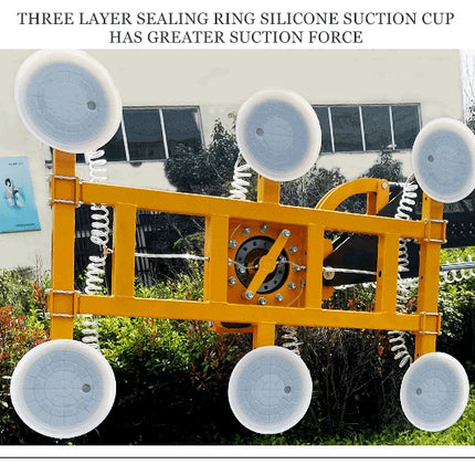 Customize Vacuum Lifting Suction Cups 600kg 800kg Electric Glazing Robot Vacuum Suction Cup Glass Lifter for Installing Windows