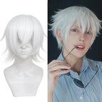 White Short Wig