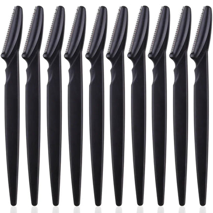 Portable Eyebrow Trimmer Blade Women's Face Shaver Safety Knife Makeup Scraper Hair Removal Tool for Eyebrow Epilation