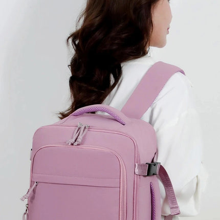 Women Men Hand Luggage Backpack Business College Laptop Travel Backpack Waterproof Carry on mochila viaje cabina avion 40x20x26