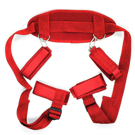 Bdsm Bondage Set Restraint Adult Game Handcuff Neck Collar Wrist Mouth Gag Strap Fetish SM Sex Toy For Woman Couples No Vibrator