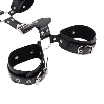 Sex Fetishs Toys Handcuff Wrist Ankle Cuffs Kit Flirting Sexual Toys Adult Products Adult Game For Couples Exotic Accessories