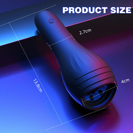 10 Modes Penis Delay Trainer Vibrator Male Masturbator Automatic Oral Climax Sex Glans Stimulate Massager Adult Sex Toys for Men