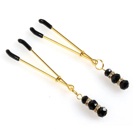 Adjustable Nipple Clamps with Bells Harness BDSM Adult Game Fantasy Clitoris Clips Sexy Breast Stimulator Flirting Toy For Women