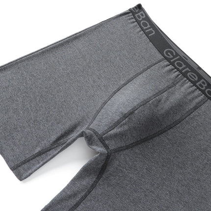 4pcs Set Mid-Long Boxer Shorts Men's Underwear Cotton Breathable Male Underpants for Men Homme Boxershorts Slips Soft Panties