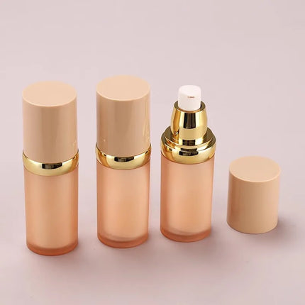 10/30pcs 30ml Empty Liquid Foundation Bottle Double-wall Acrylic Bottle Concealer /Isolation Lotion Bottle Cosmetic Container