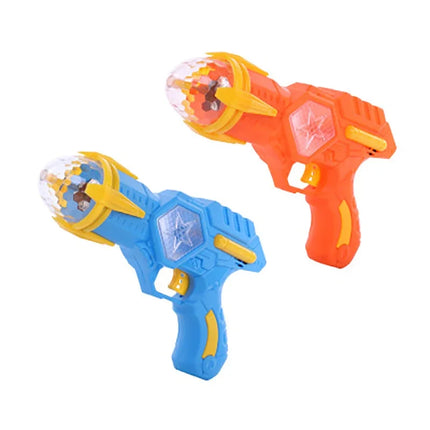 New Children's Shining Toy Gun  Cool Lighting Electric Rotary Projection Dynamic Music Kids Indoor Outdoor Products Holiday Gift